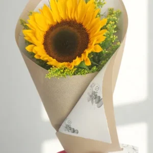 Deslumbrante Bouquet de Girasol Solitario en Cali