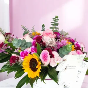 Caja de Flores para Inauguración en Cali