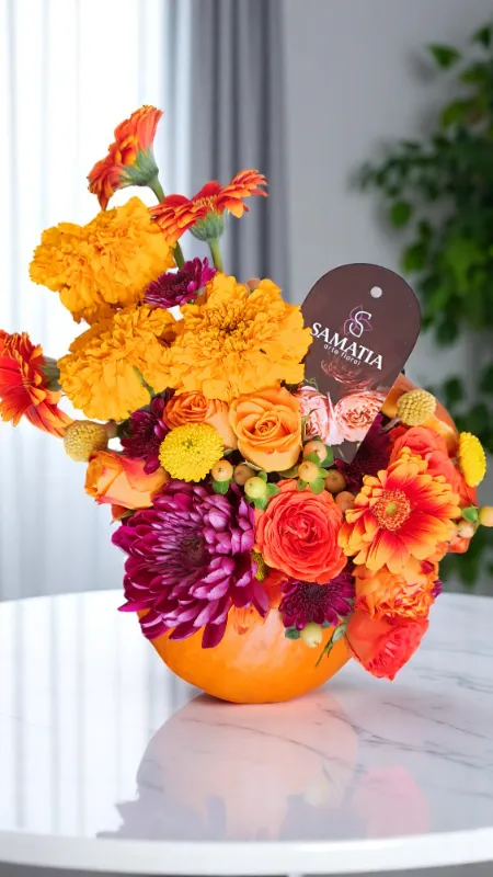 Arreglo Floral de Halloween en Cali - Decoración Perfecta para Tu Celebración