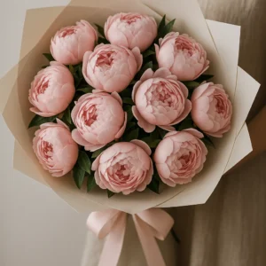 Bouquet de Peonías en Cali Colombia